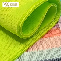 Tissu en maille tricotée chaîne durable, respirant et à séchage rapide, personnalisable par sublimation, couleurs variées, pour empeignes et languettes de chaussures de sport – Vente chaude