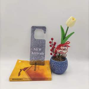 टिकाऊ पारदर्शी ऐक्रेलिक बिक्री साइन एन आगमन कपड़ों की दुकान हैंग टैग छूट पदोन्नति फांसी प्रदर्शन बोर्ड - Product Image 2