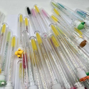 Brosses à cils jetables en gros, applicateurs de mascara à motif de dessin animé, brosses de maquillage adorables à marque privée pour extensions de cils - Product Image 3