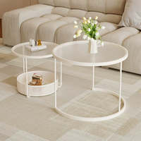 Table basse moderne minimaliste pour petit appartement, table à thé pour salon, table à thé de balcon, combinaison de meubles pour la maison