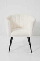 Fauteuil de salon moderne en velours beige pour salon, maison et mobilier, durable pour une utilisation en extérieur