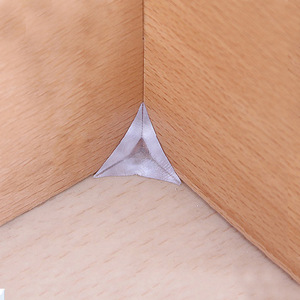 Triangle Transparent cristal Anti-poussière coin maison armoire armoire tiroir Anti-poussière bord <span class=keywords><strong>garde</strong></span>-fou - Product Image 6