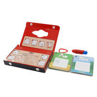 Livre de coloriage réutilisable Water WOW Water Reveal, sans désordre, bloc de dessin magique sous la mer, jouet éducatif de voyage pour enfants, cadeau