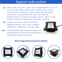 Módulo Escáner 2D Integrado Ecodesky EMT6022RF de Decodificación Rápida, Lector de Códigos de Barras NFC para Control de Acceso