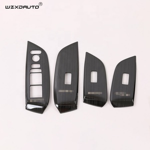 WZXD LHD Car Gear Shift Box Window Switch Cover Sticker Trim Strip Garnish Styling for City 2015 2021 - Product Image 2