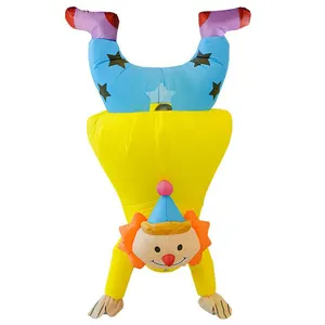 Inflatable कॉस्टयूम Handstand जोकर हेलोवीन ईस्टर पार्टी वेशभूषा वयस्क फैंसी Cosplay पोशाक