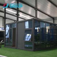 Bureau préfabriqué en conteneur avec cloison indépendante et isolation thermique pour salle de classe temporaire scolaire