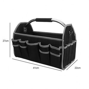 Heavy Duty Polyester Tool Bag Organizer Wide Mouth Tote Electrician Storage Box American Style Wall Mounted - Product Image 5