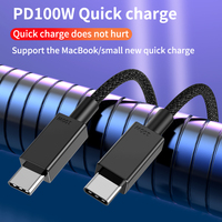 Grosir Pabrik 2M 3M kabel USB 2.0 C kabel PD 100WType C kabel Data pengisian cepat Usb untuk iphone ke Android