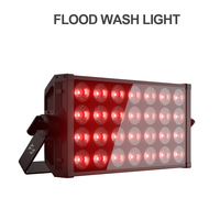 Projecteur LED SHEHDS 350W RGBW 4-en-1 DMX512 pour Éclairage de Scène et Murale, Idéal pour Mariages et Événements
