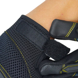 Guantes de seguridad de construcción de alta resistencia Guantes antideslizantes para campos petroleros a prueba de sacudidas con pantalla táctil para usuarios de taladros eléctricos mecánicos - Product Image 2