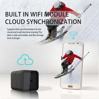 Caméscope portable HD 1080P, mini caméra de sports de plein air, caméra WiFi, conduite de moto et de vélo, micro caméra d'enregistrement