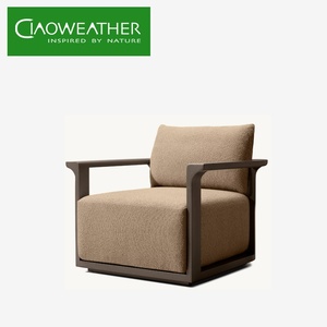 Ensemble de salon de <span class=keywords><strong>jardin</strong></span> moderne en <span class=keywords><strong>aluminium</strong></span>, mobilier d'extérieur de luxe, canapés et fauteuils de patio pour villa, ensemble de <span class=keywords><strong>jardin</strong></span> en métal pour hôtel avec table basse - Product Image 4