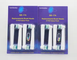 Оптовая Продажа с фабрики, головки SB-17A зубной щетки для взрослых