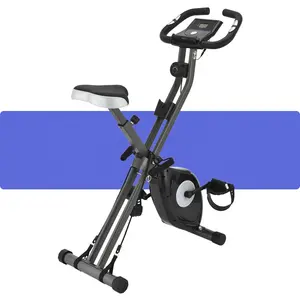 Ucuz yeni X tipi egzersiz ev spor salonu için manyetik telefon tutucu katlanır egzersiz bisikleti