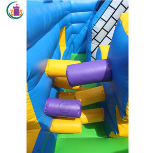 <span class=keywords><strong>Castillo</strong></span> hinchable de PVC personalizado para niños, modelo de parque temático al aire libre con accesorios de tobogán incluidos, envío por mar - Product Image 6
