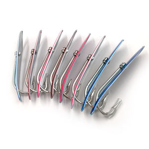 Cuillère à leurre en acier inoxydable avec crochet Leurre de pêche 6 tailles Style de <span class=keywords><strong>peinture</strong></span> dorée - Product Image 4