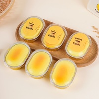 Jouet Squishy en Mousse à Mémoire de Forme PU, Modèle Pain au Fromage Semi-Cuit Simulé, Doux et Moelleux, Emballé, Fabriqué au Zhejiang