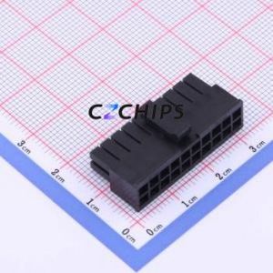 430252000 Housing (Wire-to-Board / Wire-to-Wire) P=3mm Connector 2x10P 3mm Micro-Fit (MX 3.0) 3mm - Product Image 1