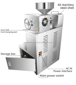 P30 expulseur d'huile de graines de lin fait <span class=keywords><strong>maison</strong></span> machine de traitement d'huile de pépins de raisin presse à huile de grenade prix de vente - Product Image 2