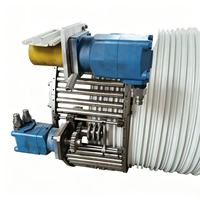 Machine de rembourrage en spirale avec moteur PLC pour la rénovation des canalisations d'égouts, la réhabilitation des tuyaux structurels et la réparation des égouts en béton