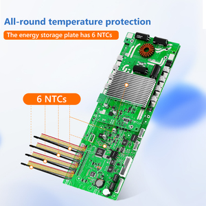 Smart Bms 8S 16S 200A 150A 100A 24V 48V LiFePo4 BT CANBUS RS485 RS232 Comunicación para almacenamiento de energía en el hogar - Product Image 2