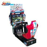 Máquina de Juegos de Carreras de Coches Operada con Monedas, Simulador de Carreras Outrun 32, Simulador de Conducción para Centros de Juegos Arcade