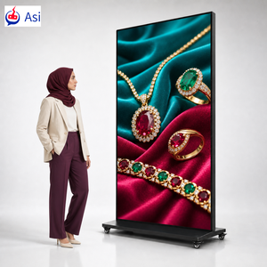 75 Inch 4K UHD Floor Standing Digital Signage <b>Touch</b> <b>Screen</b> Kiosk Indoor Advertising Display With Cloud for Mall Cloud Based Digi - Product Image 1