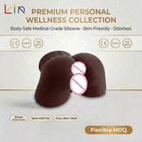 Masturbateur de poche transfrontalier pour hommes, avec simulation de chat, motif peau humaine marron-noir, grande taille, type 'Airplane Cup', jouet sexuel, moule de fesses