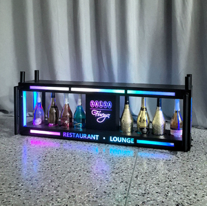 Présentoir de Bouteilles LED Lumineux <span class=keywords><strong>pour</strong></span> Boîte de Nuit, <span class=keywords><strong>Bar</strong></span>, Fête – Plateau de Service VIP en Fer, <span class=keywords><strong>Support</strong></span> à Bouteilles Lumineux <span class=keywords><strong>pour</strong></span> Liqueur et Vin - Product Image 5