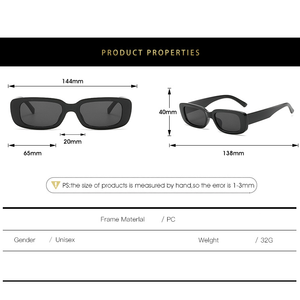 Offre Spéciale Prêt <span class=keywords><strong>Stock</strong></span> Rond Petit Carré Ovale Cadre Rétro À La Mode Lunettes De Soleil Pour Homme Et Femme - Product Image 4
