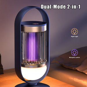 Lámpara Antimosquitos Recargable de 5V con Luz Nocturna LED para Interiores, Exteriores y Camping con Carga Tipo-C - Product Image 3