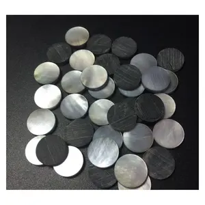 Factory Price Natural Black Mother if Pearl Shell Button Blanks