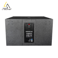 SUB 9007-AS Subwoofer Aktif Dual 21 Inch 7200W Peak 141dB Speaker Bass Profesional untuk Panggung dan Suara Live