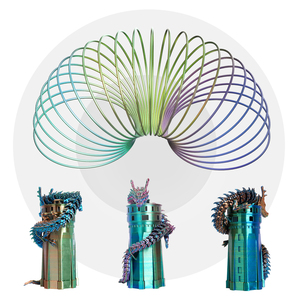 Nouveau filament PLA multicolore <span class=keywords><strong>Eryone</strong></span> Rainbow <span class=keywords><strong>Silk</strong></span> Color 1,75 mm pour imprimante 3D FDM - Température d'impression 200°C - Product Image 5