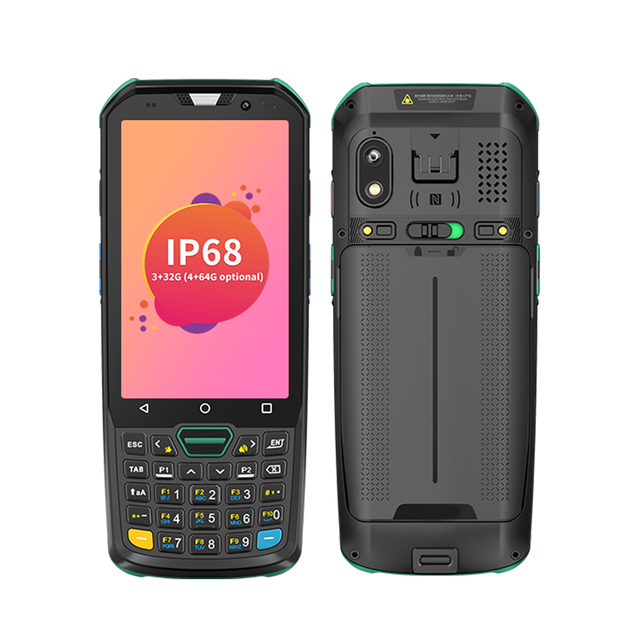 IP68 Android 13 1d 2d Barcode Scanner NFC Mobile Computer Intelligent Mobile Handheld Terminal PDA