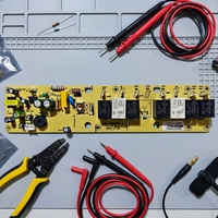 Placa de Control para Estufa de Cerámica de 5 Quemadores Personalizada ML-PR6033TE-A1, Controlador PCBA para Estufa de 5 Zonas de Fábrica Tailian, Certificado RoHS