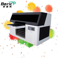 Impresora de Inyección de Tinta UV Automática Beric A3, Cabezales Dobles Industriales de Cama Plana, 2400 DPI, para Carcasas de Teléfono, Vidrio y Barniz, Nuevo Cabezal de Impresión XP600