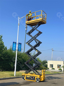 <span class=keywords><strong>Plateforme</strong></span> élévatrice à ciseaux électrique polyvalente la plus vendue de 11,85 m XG1212AC pour la manutention en entrepôt - Product Image 5