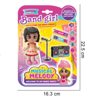 SY TOYS nouvelle mode boîte aveugle jouets figurines poupées filles Silicone Figure Mini amour noir poupée jouet