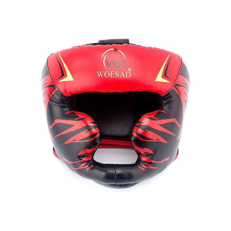 Großhandel MMA Sanda Boxkopfschutz-Helm Boxhelm zum Training Kick-Boxhelm
