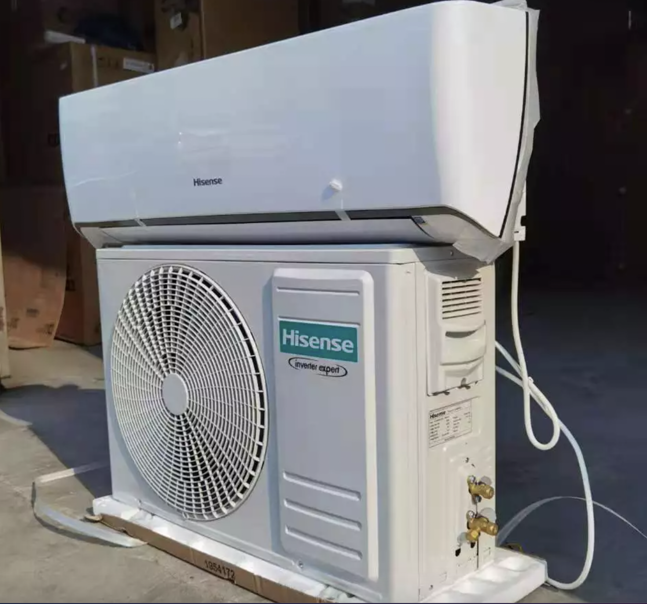 220v-50hz R410a 1800 hisंस हाई एंड दीवार घुड़सवार एयर कंडीशनर