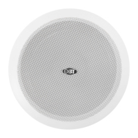 Coque en métal de style moderne de haut-parleur de plafond de diffusion extérieure étanche IP65 Obt-605 pour les gares