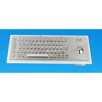 Le niveau IP65 65 verrouille le clavier monté mécanique en métal imperméable avec la boule de commande ou le touchpad ou le contre-jour pour la sélection