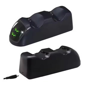 Base de <span class=keywords><strong>cargador</strong></span> de batería portátil para Gamepad dual, soporte recargable para <span class=keywords><strong>PS4</strong></span>, estación de carga de fuente de alimentación, 2 unidades - Product Image 5