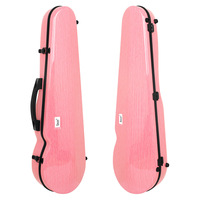 IRIN 4/4 Size Carbon Fiber Violin Case with Double Shoulder Strap Ultra-Light Waterproof Backpack for Stringed Instruments