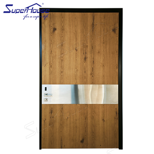 Входные двери-гармошки из алюминиевого сплава для вилл: современные, стеклянные, ветрозащитные, на заказ, из нержавеющей стали - Product Image 2