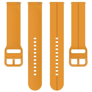 สายนาฬิกาซิลิโคนหัวแบน20มม. 22มม. สายรัดข้อมืออัจฉริยะสำหรับ Samsung Watch 5/6 40/42มม. สำหรับ Huawei - Product Image 3