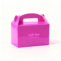 Boîtes cadeaux en carton de taille personnalisée pour bonbons, boîtes d'emballage pour biscuits de Noël, pâtisserie, boîte pliable pour aliments en papier pour anniversaire, mariage, fête
