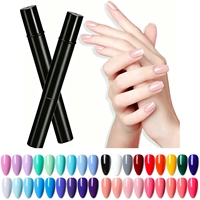 Miss gooey Stylo de vernis gel UV Twist pour nail art DIY, gel œil de chat semi-transparent, couleurs variées, 3ml 5ml, avec étiquette personnalisée